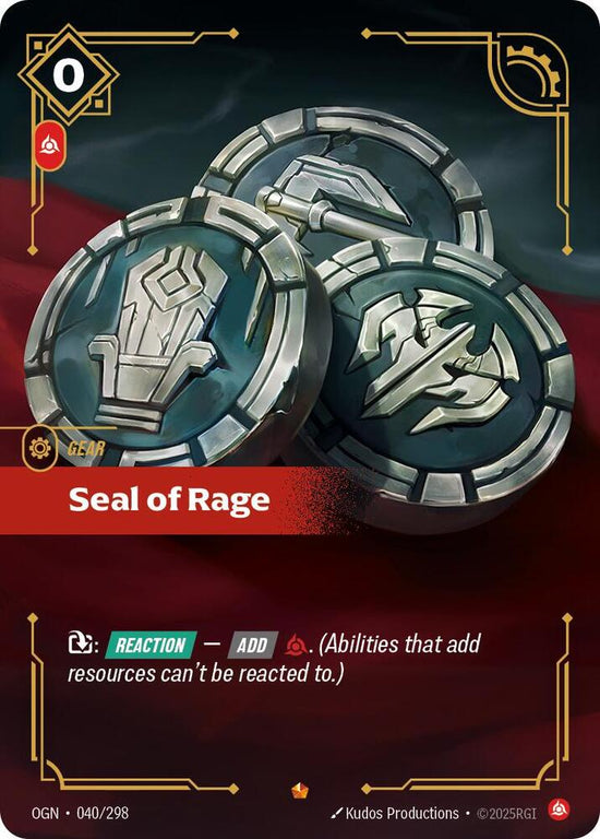 [Origins] Seal of Rage — 040/298