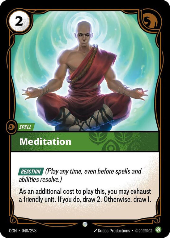 [Origins] Meditation — 048/298