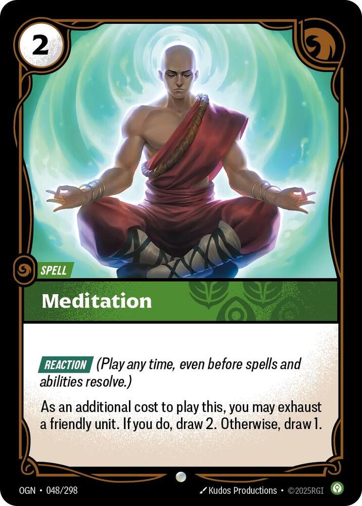 [Origins] Meditation — 048/298