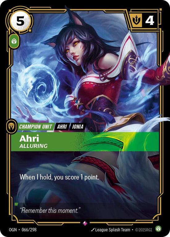 [Origins] Ahri, Alluring — 066/298