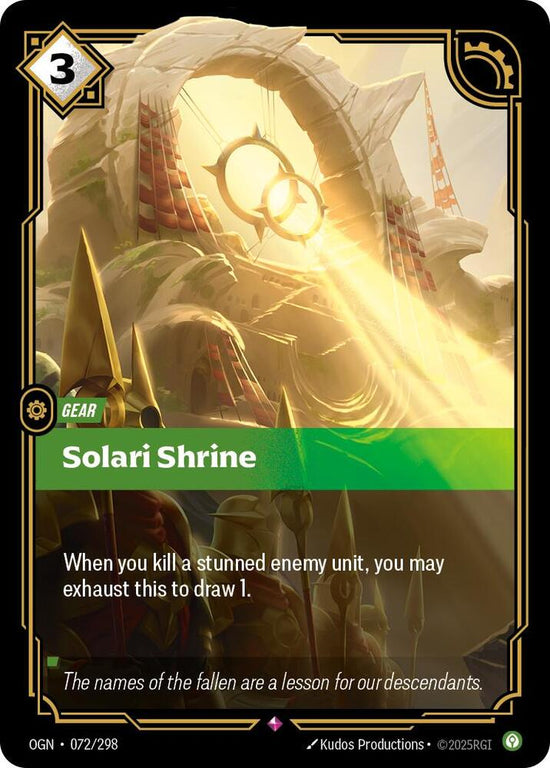 [Origins] Solari Shrine — 072/298