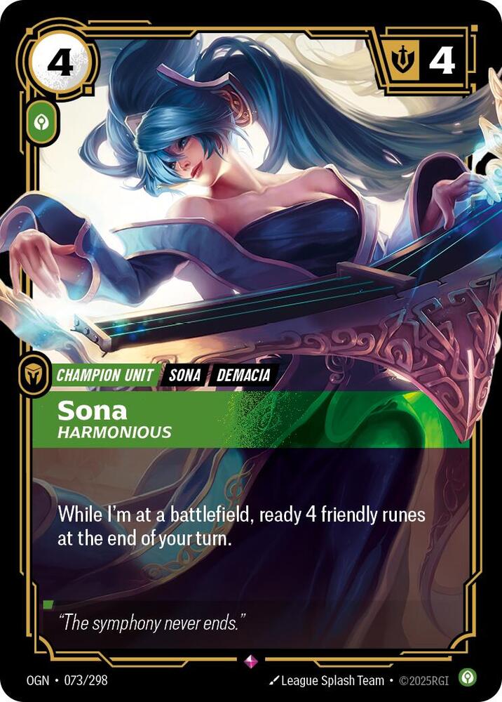 [Origins] Sona, Harmonious — 073/298
