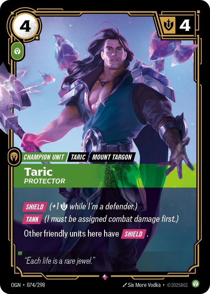 [Origins] Taric, Protector — 074/298