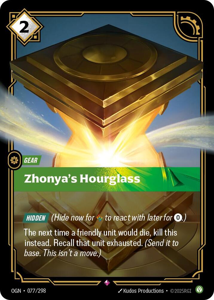 [Origins] Zhonya's Hourglass — 077/298