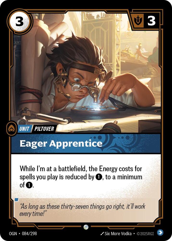 [Origins] Eager Apprentice — 084/298