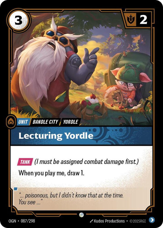 [Origins] Lecturing Yordle — 087/298