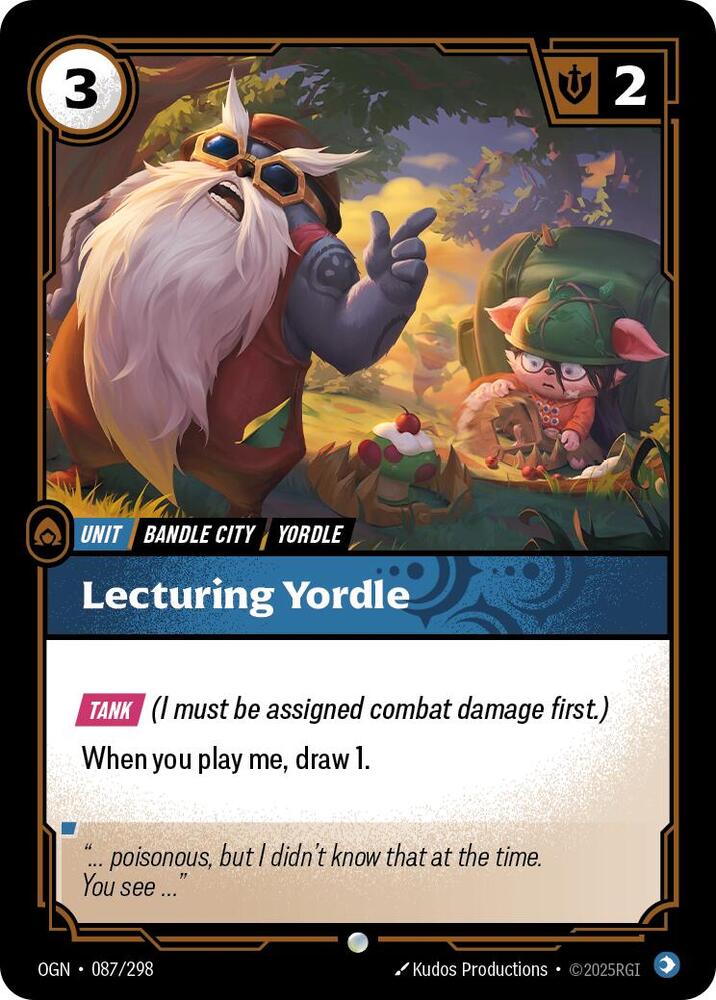 [Origins] Lecturing Yordle — 087/298