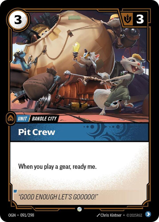 [Origins] Pit Crew — 091/298