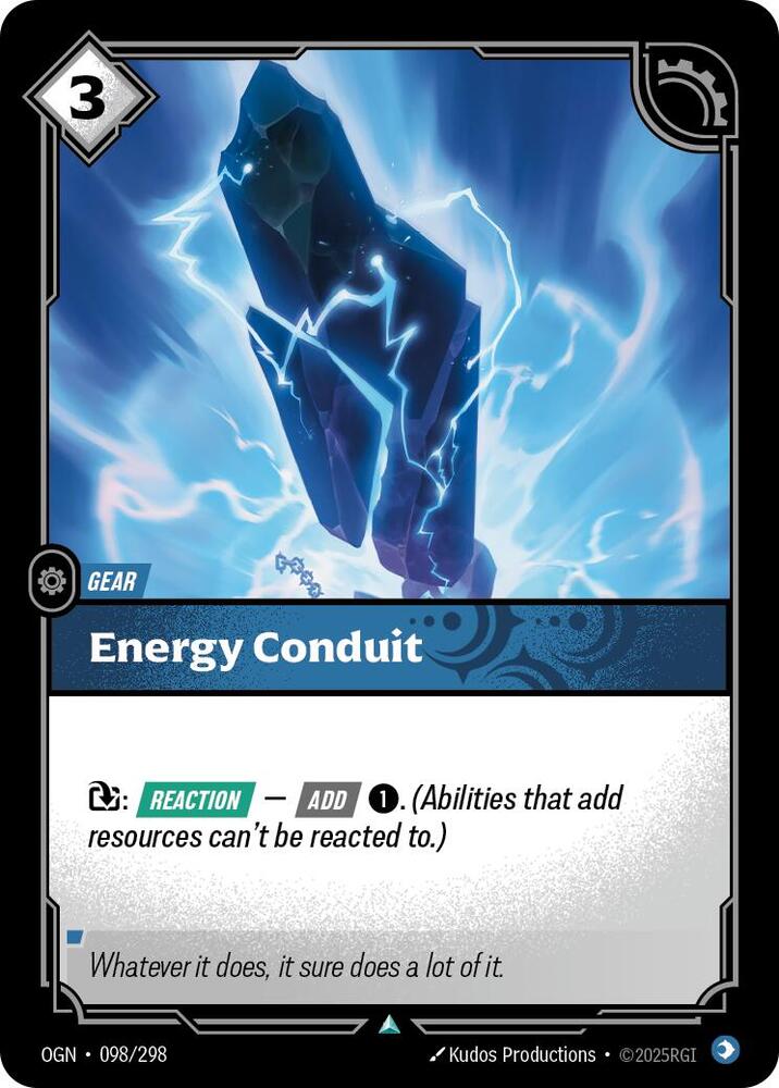 [Origins] Energy Conduit — 098/298