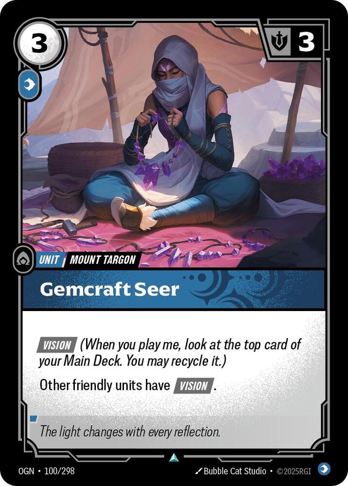 [Origins] Gemcraft Seer — 100/298