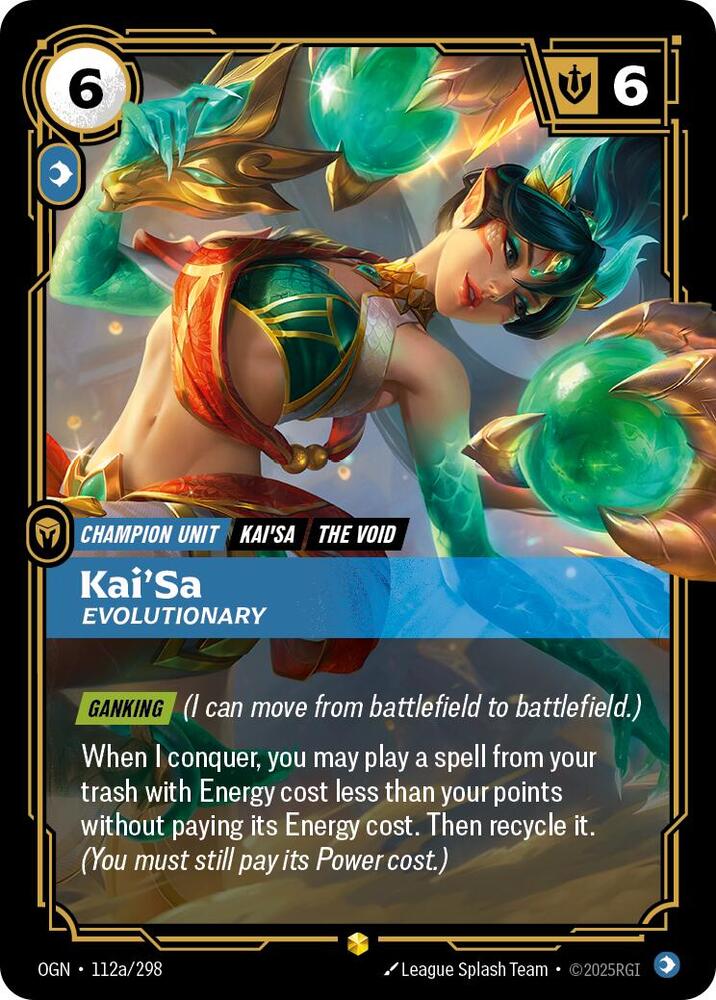 [Origins] Kai'Sa, Evolutionary (Alternate Art) — 112a/298