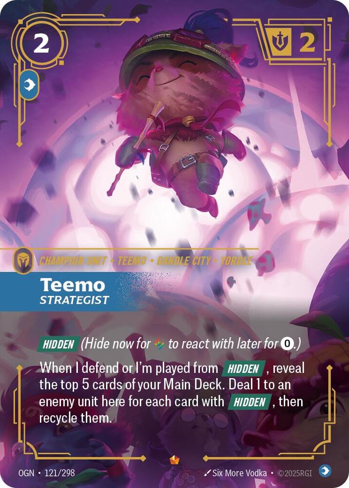 [Origins] Teemo, Strategist — 121/298