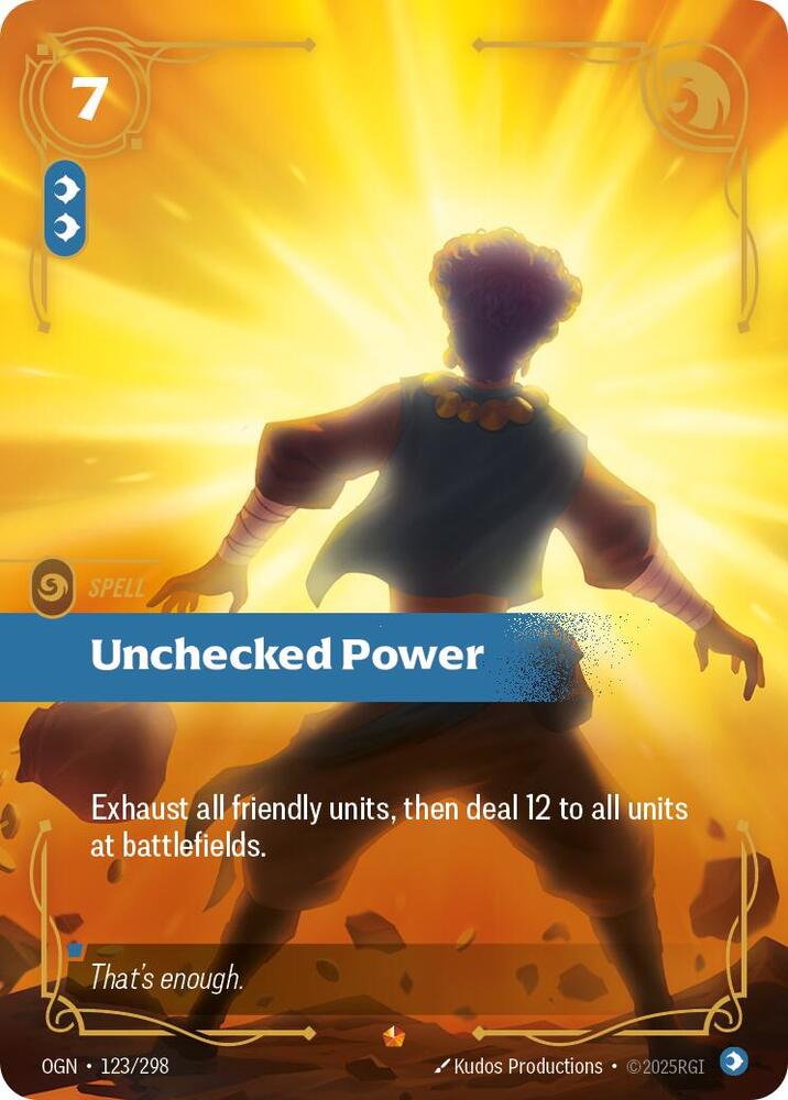 [Origins] Unchecked Power — 123/298