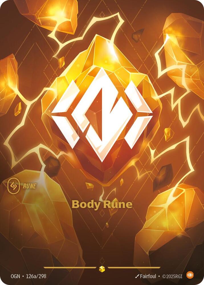 [Origins] Body Rune (Alternate Art) — 126a/298