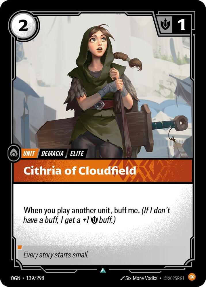 [Origins] Cithria of Cloudfield — 139/298