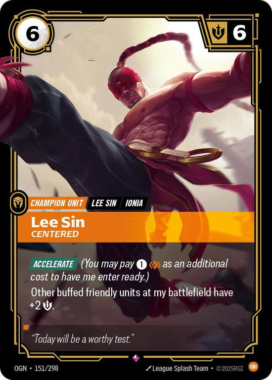 [Origins] Lee Sin, Centered — 151/298