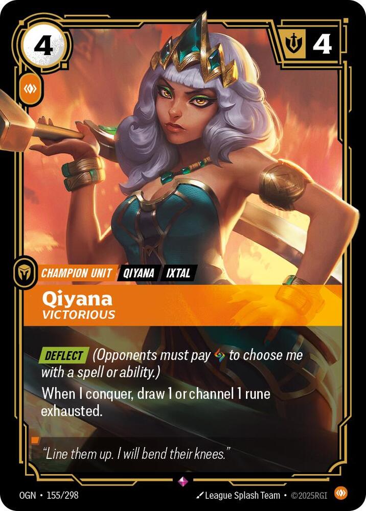 [Origins] Qiyana, Victorious — 155/298