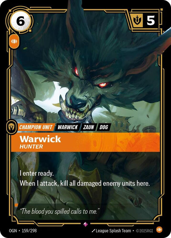 [Origins] Warwick, Hunter — 159/298