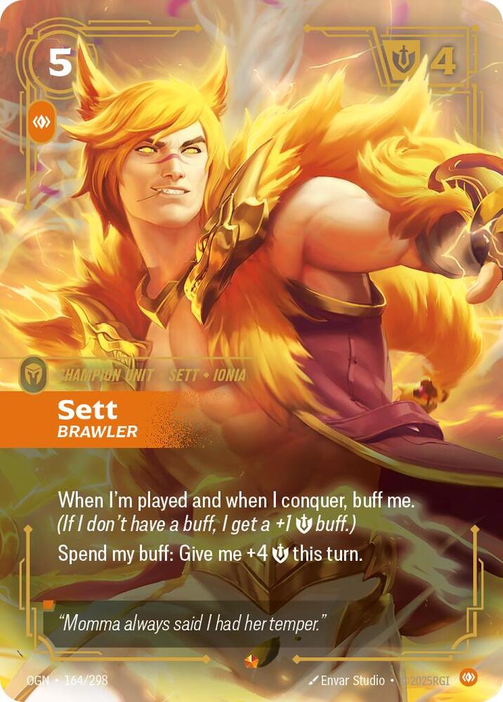 [Origins] Sett, Brawler — 164/298