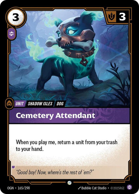 [Origins] Cemetery Attendant — 165/298
