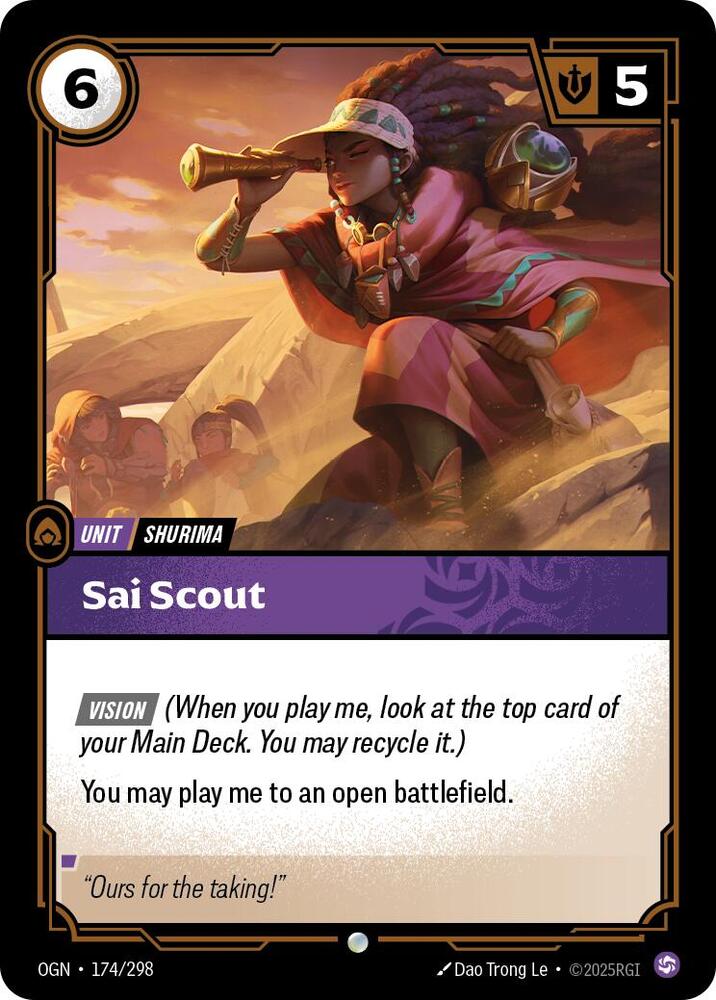 [Origins] Sai Scout — 174/298