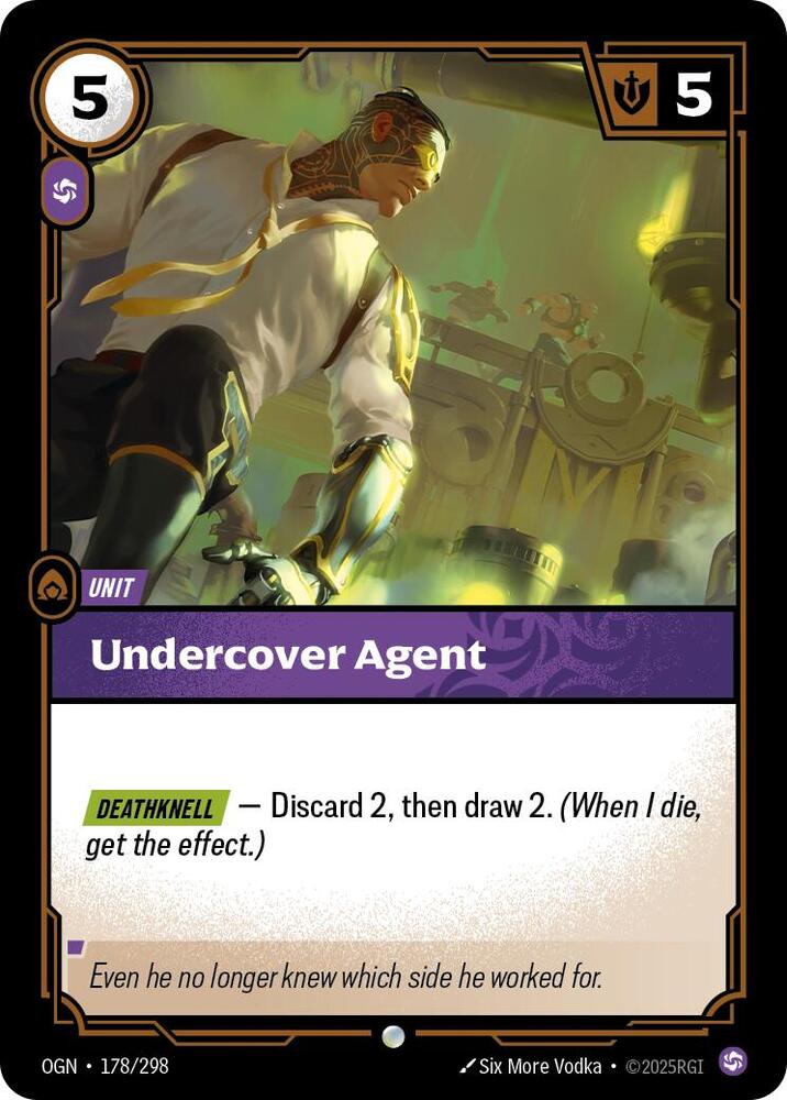[Origins] Undercover Agent — 178/298