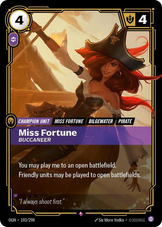 [Origins] Miss Fortune, Buccaneer — 193/298