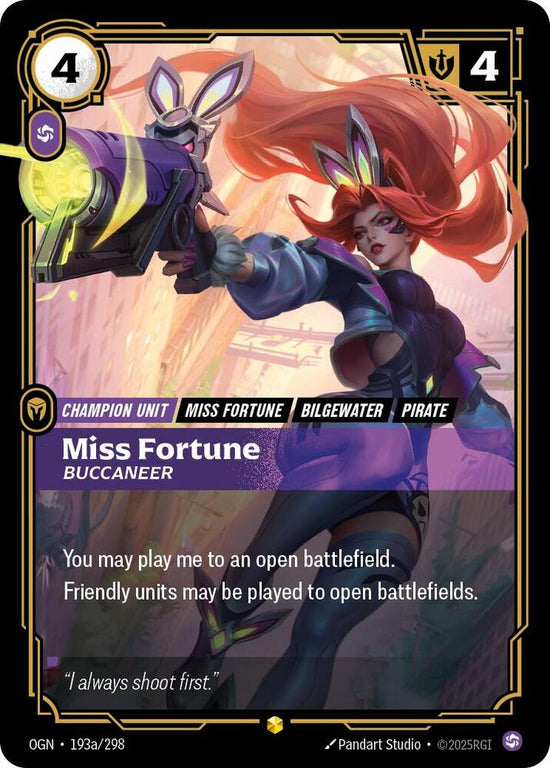 [Origins] Miss Fortune, Buccaneer (Alternate Art) — 193a/298
