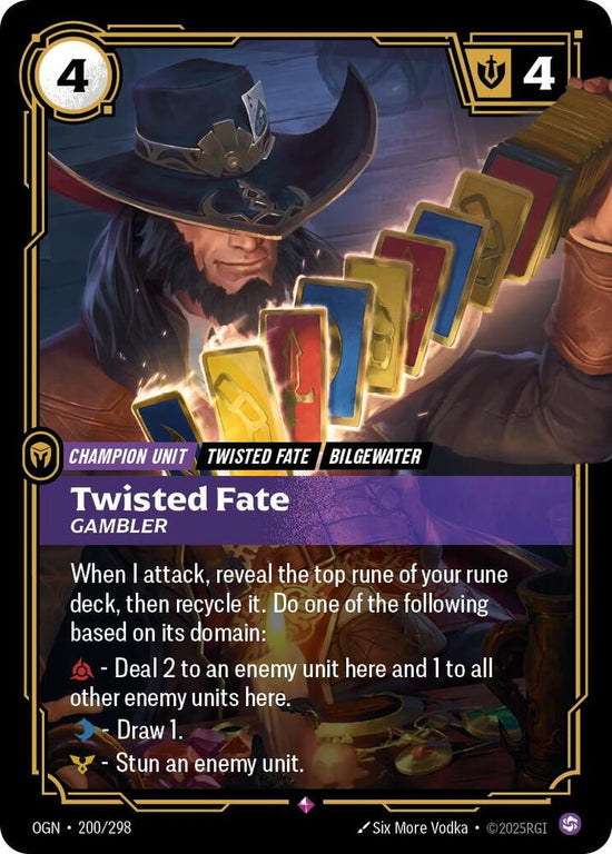 [Origins] Twisted Fate, Gambler — 200/298