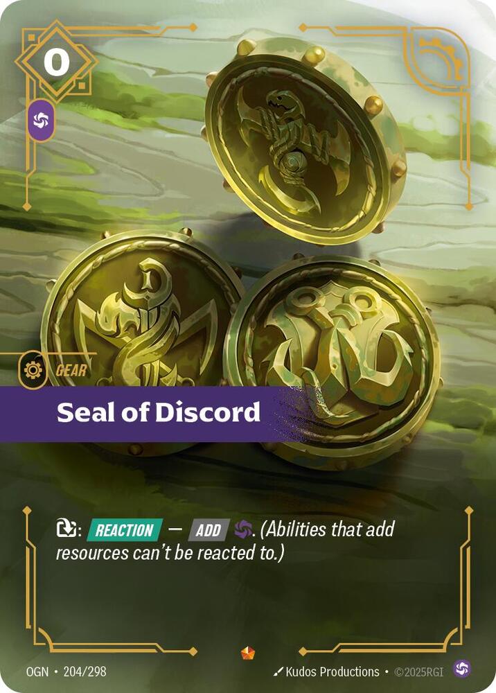 [Origins] Seal of Discord — 204/298