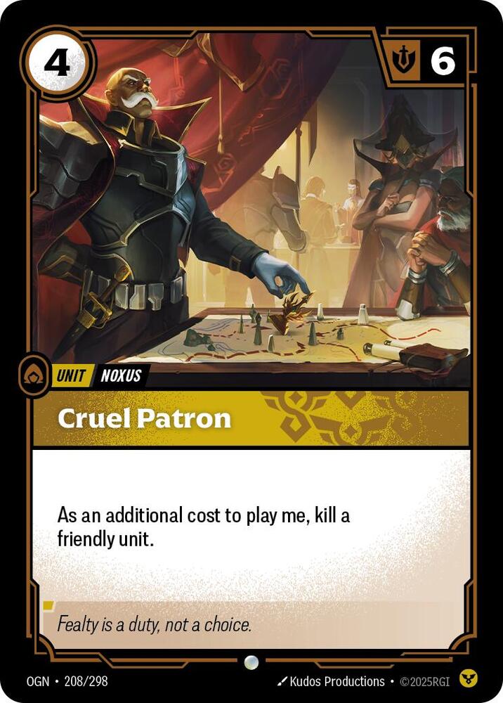 [Origins] Cruel Patron — 208/298