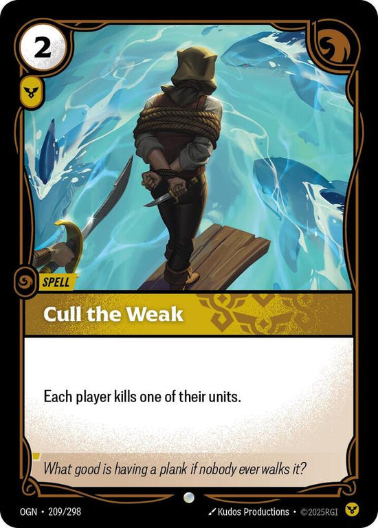 [Origins] Cull the Weak — 209/298