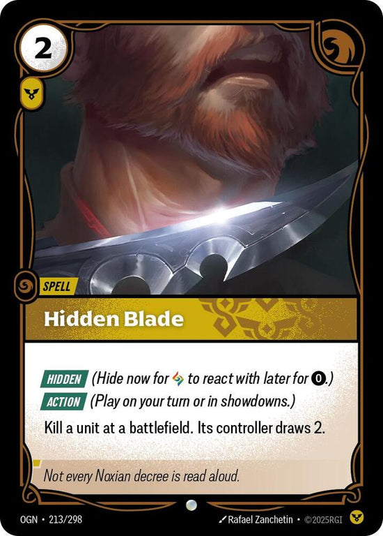 [Origins] Hidden Blade — 213/298