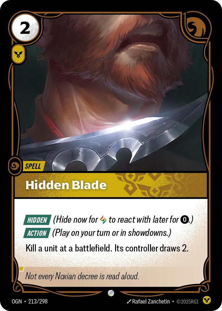 [Origins] Hidden Blade — 213/298
