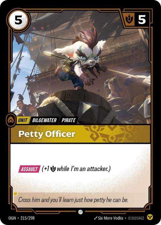 [Origins] Petty Officer — 215/298