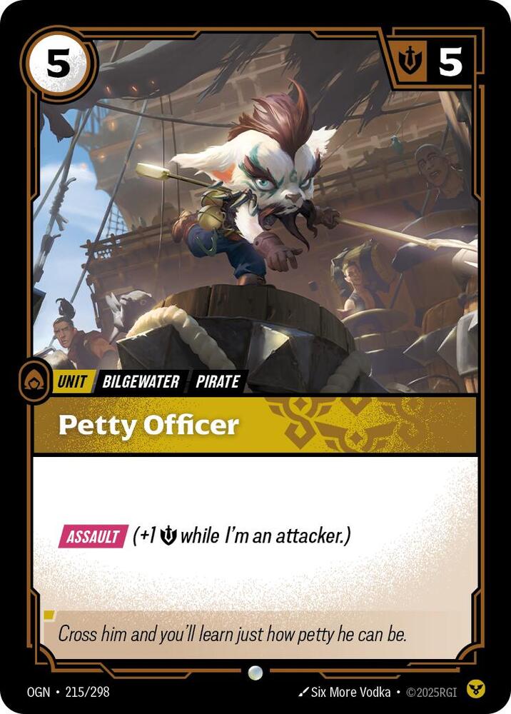 [Origins] Petty Officer — 215/298