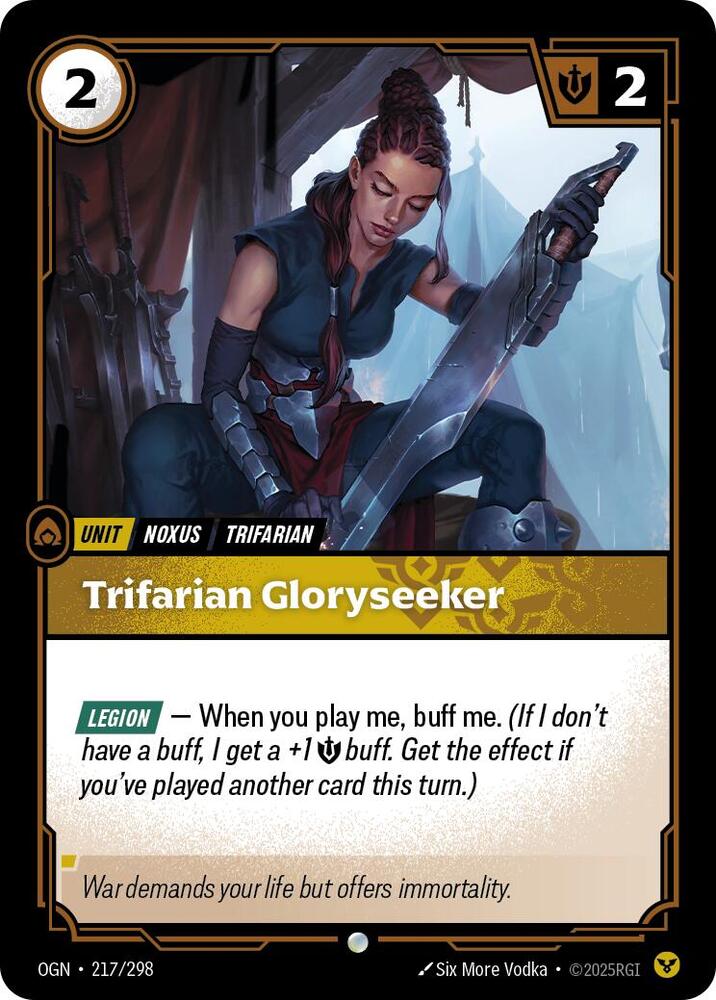 [Origins] Trifarian Gloryseeker — 217/298