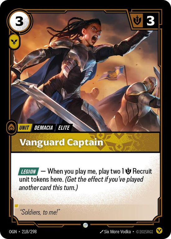 [Origins] Vanguard Captain — 218/298