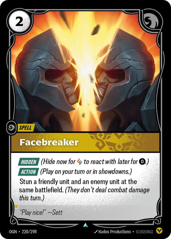 [Origins] Facebreaker — 220/298