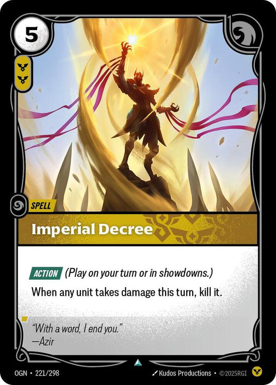 [Origins] Imperial Decree — 221/298