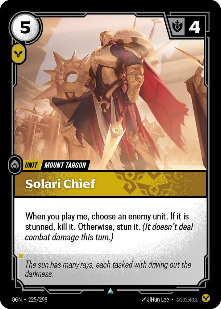 [Origins] Solari Chief — 225/298