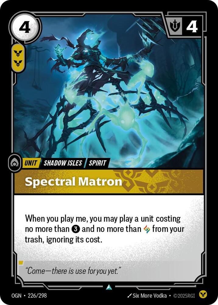 [Origins] Spectral Matron — 226/298