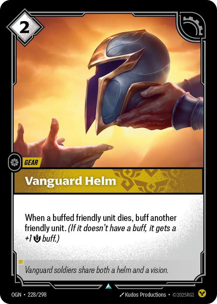 [Origins] Vanguard Helm — 228/298