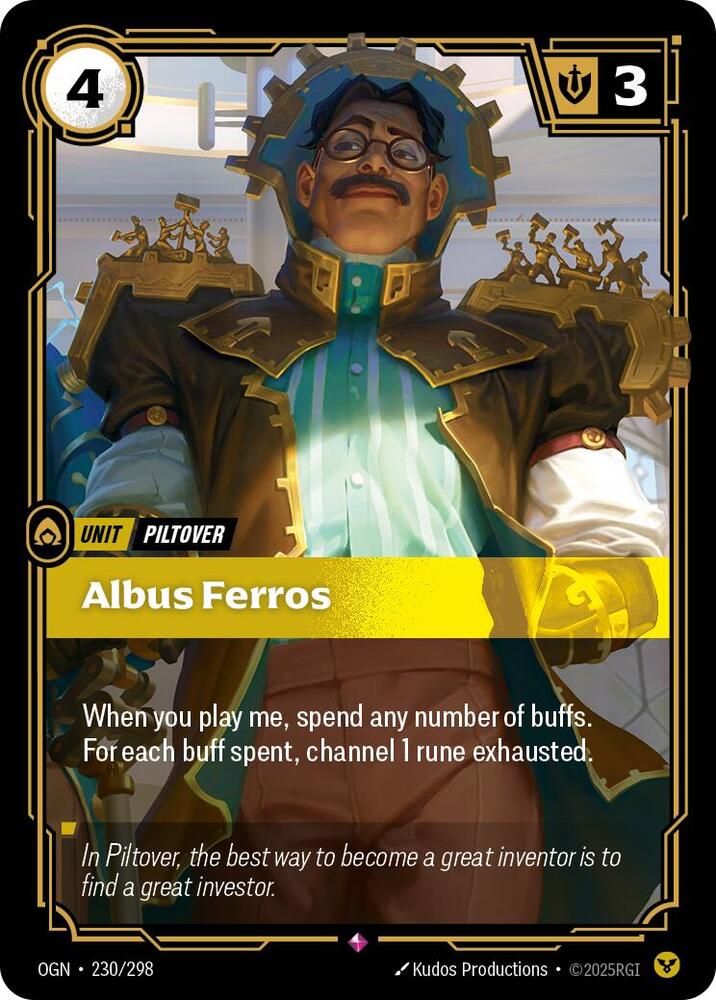 [Origins] Albus Ferros — 230/298