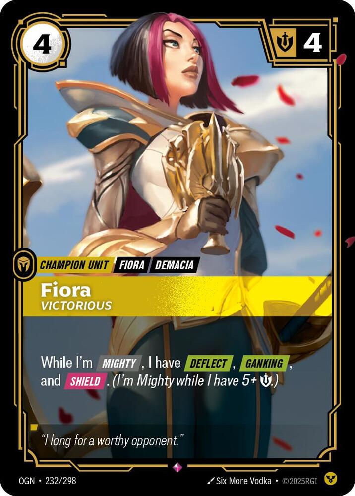 [Origins] Fiora, Victorious — 232/298