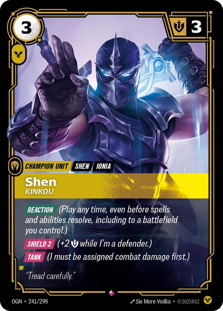 [Origins] Shen, Kinkou — 241/298