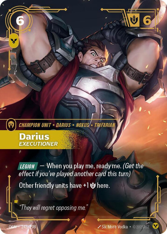 [Origins] Darius, Executioner — 243/298