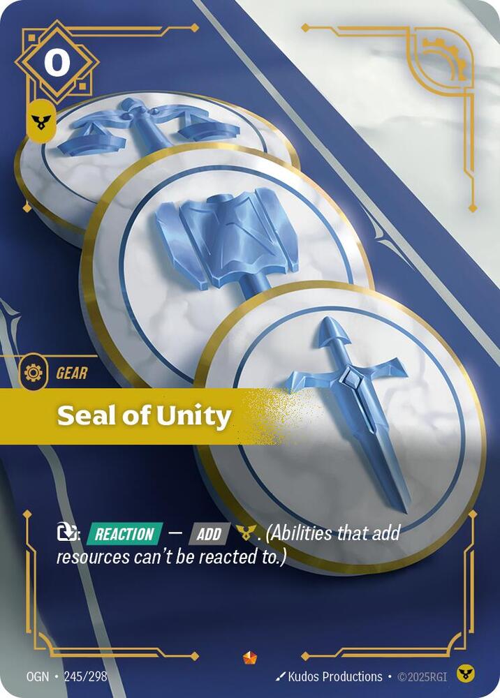 [Origins] Seal of Unity — 245/298