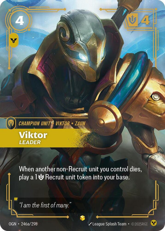 [Origins] Viktor, Leader (Alternate Art) — 246a/298