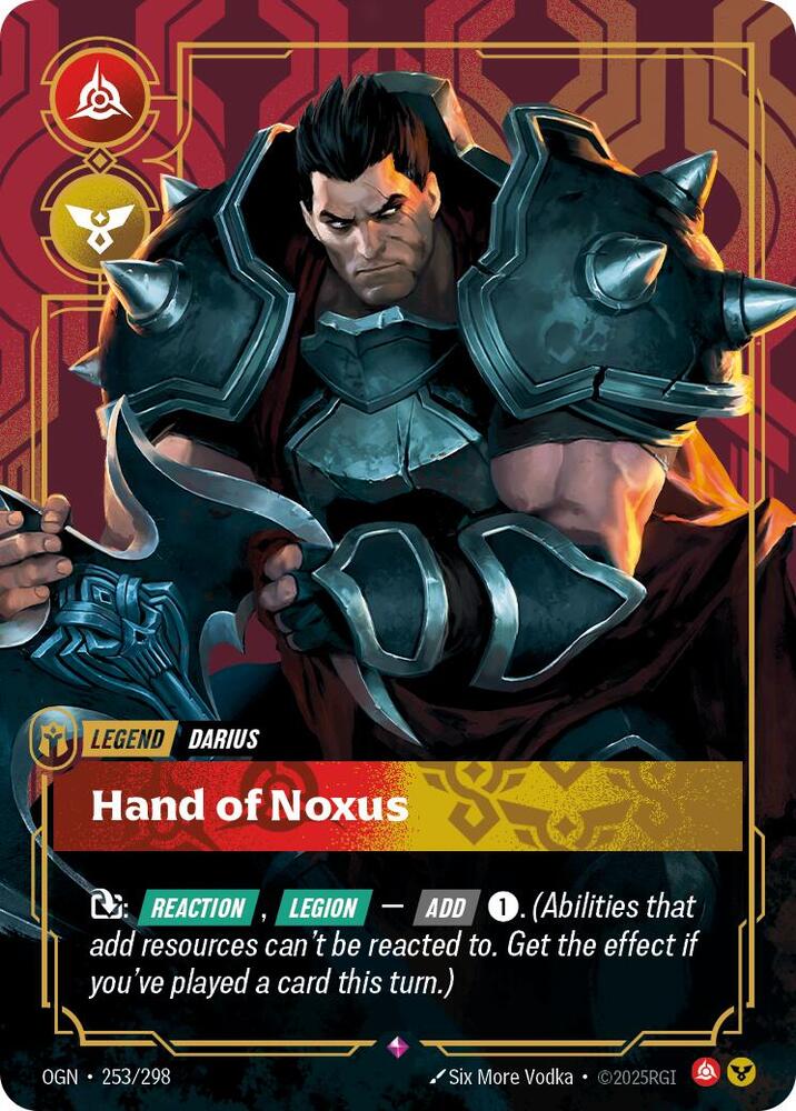 [Origins] Darius, Hand of Noxus — 253/298